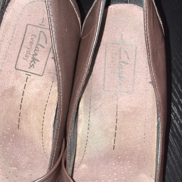 Clarks Pumps Artisan Mary Jane Chunky Block Low Heels Loafers Slip-on Shoes - Picture 3 of 11